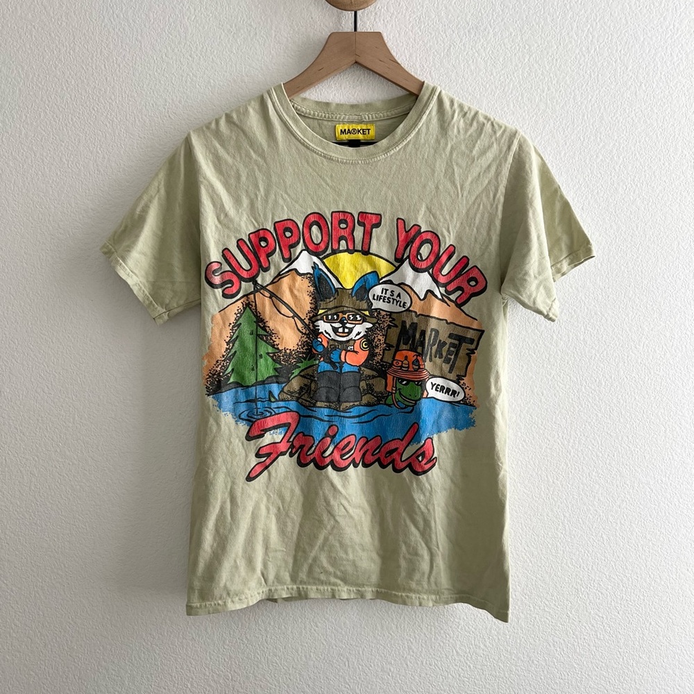 Market Studios Support Your Friends Tshirt